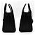 Saint Laurent Sac de Jour LOVE Applique Shoulder Bag Nero - vista 3