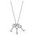 Collana Tiffany & Co. Three Key Heart Crown Oval Argento - vista 2