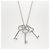 Collana Tiffany & Co. Three Key Heart Crown Oval Argento - vista 3