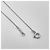 Collana Tiffany & Co. Three Key Heart Crown Oval Argento - vista 6