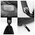 Borsa Salvatore Ferragamo Gancini Mini Pouch Nero - vista 9