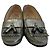 Tod's Gommino Mocassini in pelle argento