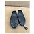 Mocassini Tod's Gommino in pelle blu metallizzata Metallico - vista 6