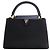 Louis Vuitton Capucines GM Borsa Pelle Granulata Nera Nero