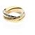 Anello Trinity di Cartier in Oro 18K D'oro