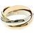 Anello Trinity di Cartier in Oro 18K D'oro - vista 6