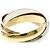 Anello Trinity di Cartier in Oro 18K D'oro - vista 8