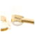 Bracciale Chopard Happy Heart 857482 D'oro  - vista 11