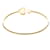 Bracciale Chopard Happy Heart 857482 D'oro  - vista 3