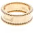 Van Cleef & Arpels Perlee Band Ring in Pink Gold Golden  - view 2