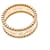 Van Cleef & Arpels Perlee Band Ring in Pink Gold Golden  - view 9