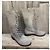 Autre Marque Botas Annette Gortz de nubuck gris - vista 2