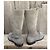 Autre Marque Botas Annette Gortz de nubuck gris - vista 4