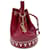 Sac à bandoulière vintage Yves Saint Laurent Rouge  - vue 4