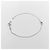 Bracciale con charm Tiffany & Co. in zaffiro rosa Argento - vista 3