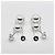 Orecchini Tiffany & Co. HardWear Triple Drop Argento - vista 5