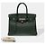 Hermès Borsa HERMES Birkin 30 in Pelle Verde - 103577 - vista 2