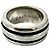 Tiffany & Co. Rillenfassung Doppelstreifen Ring Silber - Ansicht 4