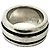 Tiffany & Co. Rillenfassung Doppelstreifen Ring Silber - Ansicht 6