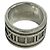 Tiffany & Co Anello Atlas largo in argento sterling 925 Tiffany