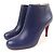 Botines de cuero Christian Louboutin Púrpura