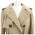 Abrigo Trench Miu Miu MS1581 Beige - vista 5