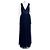 Abito da sera Jenny Packham in tulle blu navy con paillettes Blu scuro