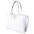 Valentino Borsa Shopper Logo Fillme Small Bianca Argento - vista 7