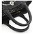 Borsa Tote 2-Way Canapa PRADA Nero - vista 6