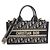 Borsa Book Tote 2-Way Christian Dior Blu navy