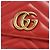 Gucci Bi-Fold-Geldbörse aus rotem gestepptem Leder - Ansicht 4