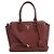 Borsa Tote 2-Way Prada 1BA113 in rosso Bordò