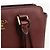 Borsa Tote 2-Way Prada 1BA113 in rosso Bordò - vista 5