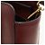 Borsa Tote 2-Way Prada 1BA113 in rosso Bordò - vista 6