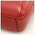 Borsa a tracolla in pelle rossa Prada Rosso - vista 5