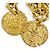Bracciale a catena con medaglia Coco Mark Chanel Vintage 93A D'oro - vista 3