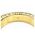 Christian Dior DIOR Night Code Ring Weiß Golden  - Ansicht 7