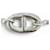 Hermès Hermes Farandole 925 Chaine d'Ancre Bracciale con Charm Argento  - vista 3