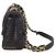 Mini borsa a tracolla matelassé in denim stampato Chanel Nero - vista 2