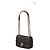 Mini borsa a tracolla matelassé in denim stampato Chanel Nero - vista 8