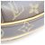Borsa a tracolla Louis Vuitton Monogram Pochette Croissant Beige - vista 9