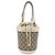 Borsa a secchiello Gucci Logo Horsebit Bianco
