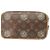 Louis Vuitton x Christopher Nemeth Monogram Pochette Volca Clutch Bag Marrone - vista 3