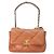 Borsa a Spalla Chanel 19 Small Chain Marrone