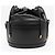 Borsa a tracolla con coulisse Gucci Horsebit 1955 Nero - vista 2