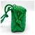 Mini borsa a tracolla Loop di Bottega Veneta Verde - vista 3