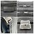 Bulgari Borsa Boston 2-Way Bvlgari Millerighe Nero - vista 8