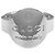 Gucci Ring mit ovalem Logo Silber