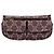 Céline Borsa a tracolla Celine Triomphe in jacquard e pelle Rosso