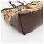 Borsa Tote GUCCI Sherry Marrone - vista 5